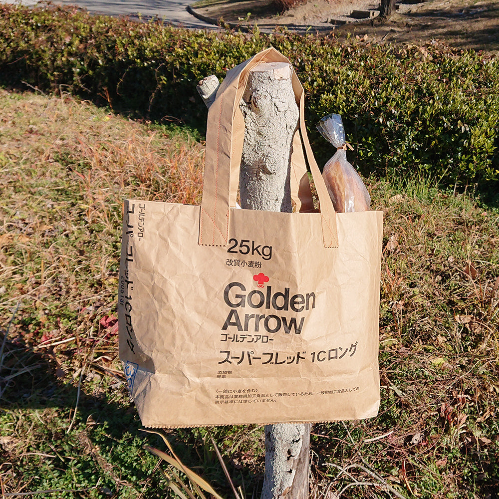 粉袋リサイクルバッグ Golden (L)