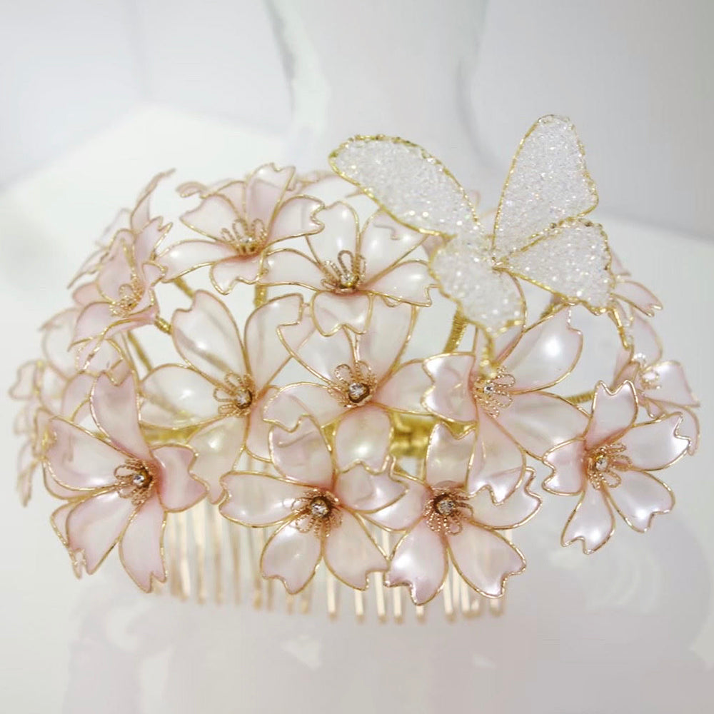 桜のヘアコーム