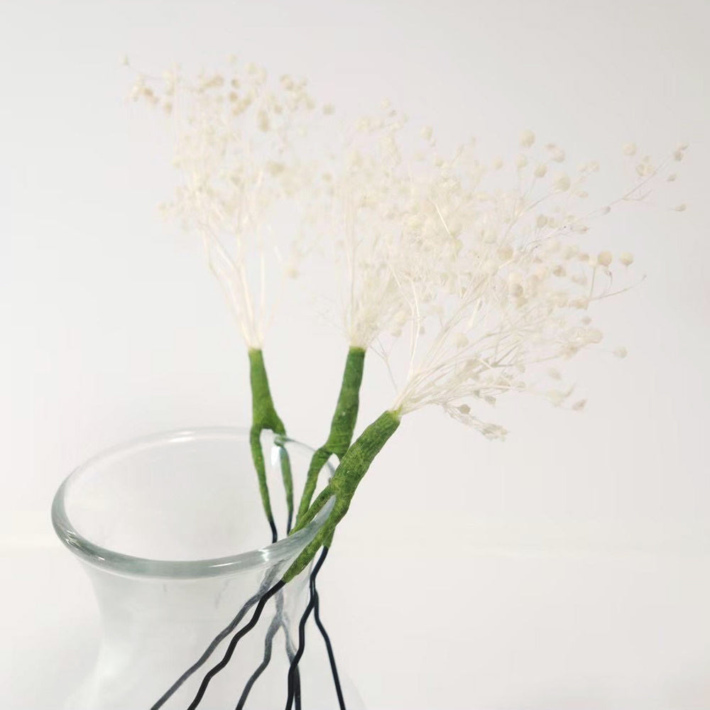 カサブランカの髪飾りセット